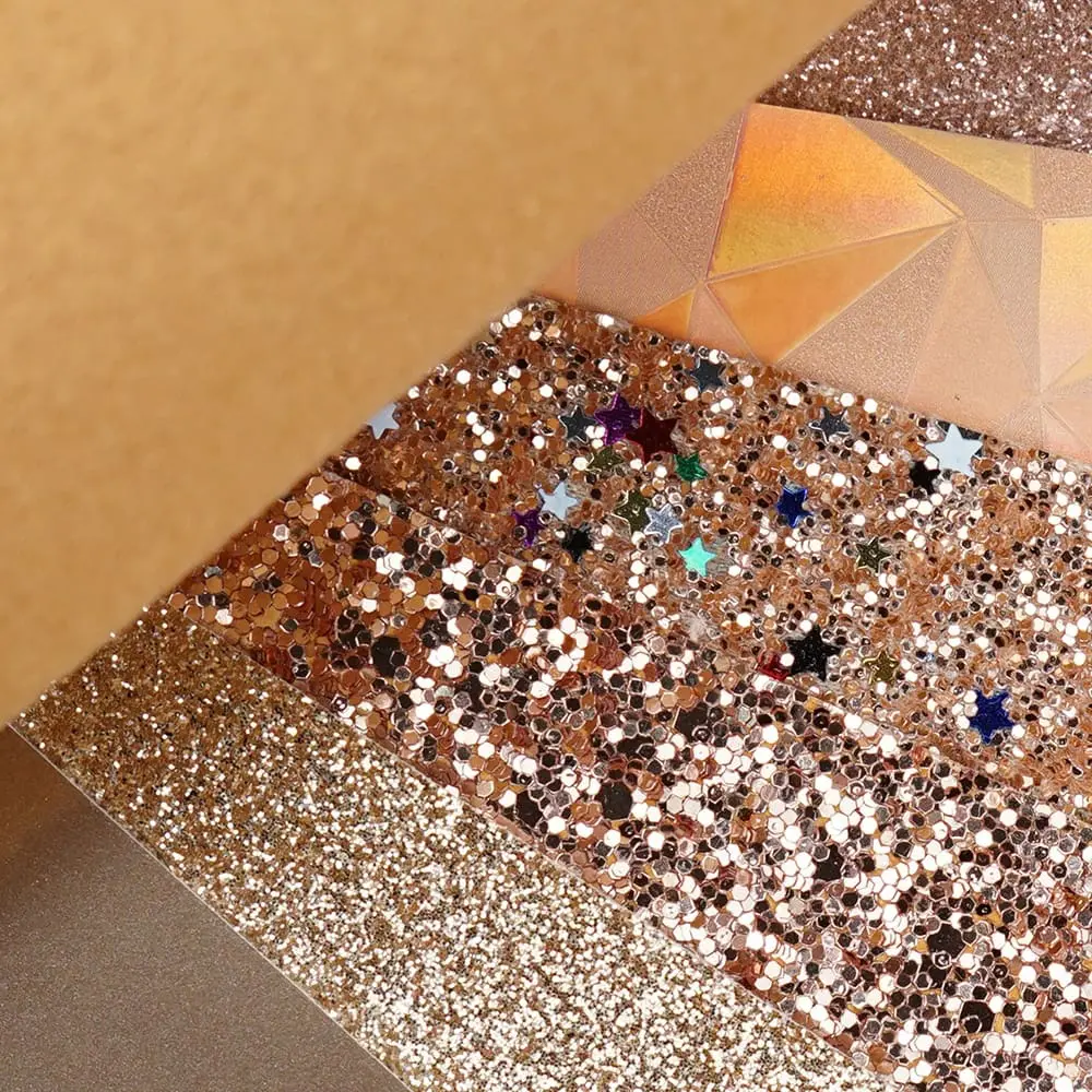 Faux Leather : 7 Piece Rose Gold Fantasy (FL19)