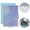 Faux Leather : 6 Piece Sky Blue Surprise Series (FL21)