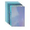 Faux Leather : 6 Piece Sky Blue Surprise Series (FL21)