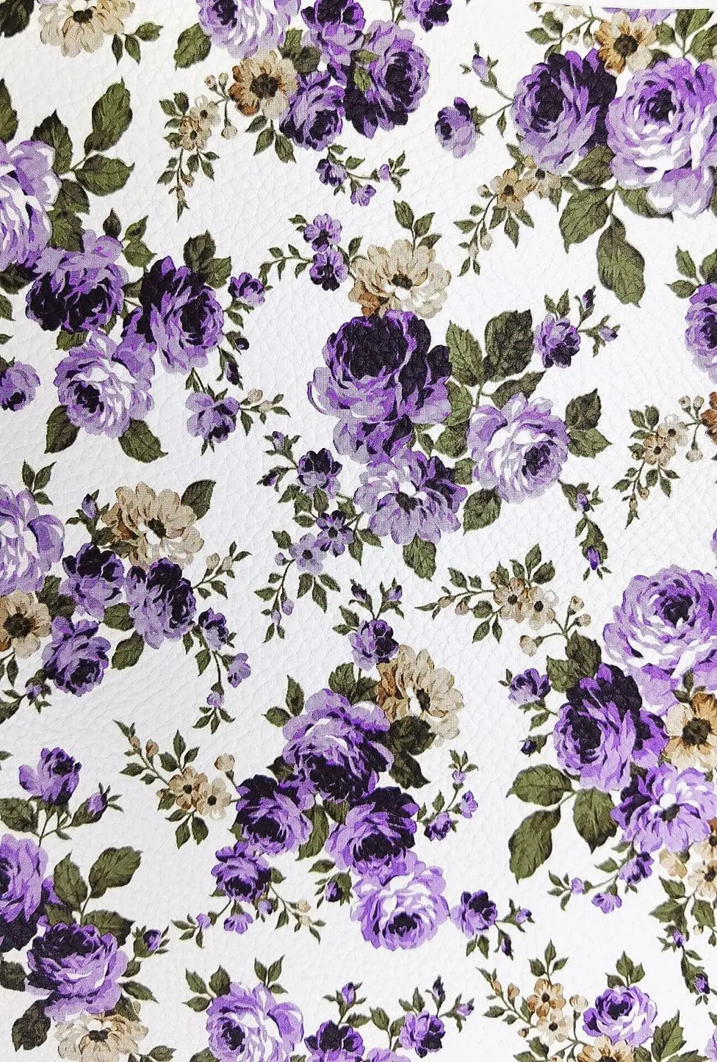 Faux Leather : 7 Piece Oh So Pretty Roses Series (FL27)