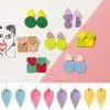 Faux Leather : 8 Piece Candy Floss Pastel Series (FL31)