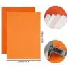 Faux Leather : 8 Piece Orange Deluxe Series (FL17)