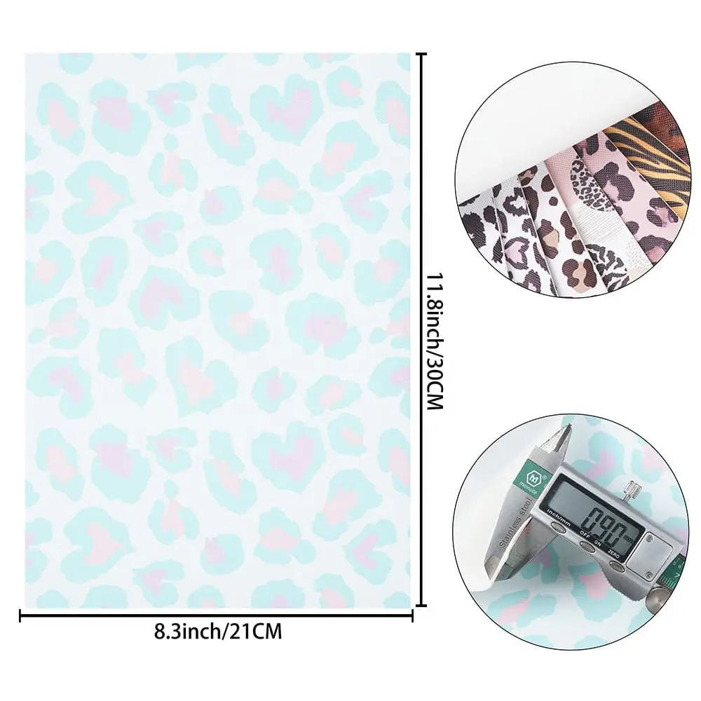 8pcs_Lepoardprint2 Faux Leather : 8 Piece Leopard Print Bonanza (FL3)