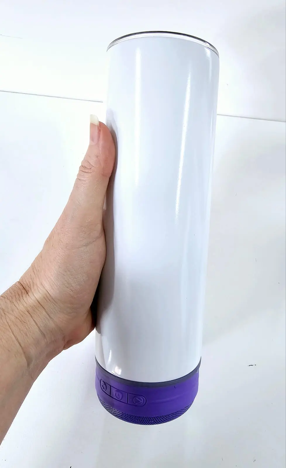 Sublimation Blanks : 20oz Glow In The Dark USB Music Tumbler