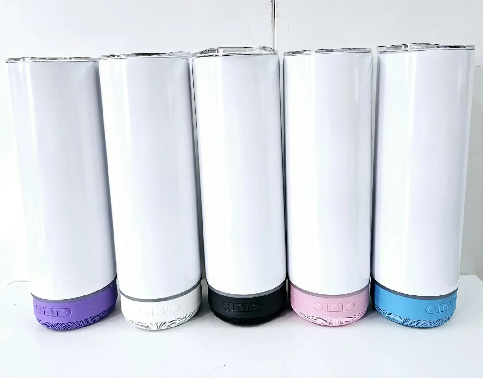 Sublimation Blanks : 20oz Glow In The Dark USB Music Tumbler