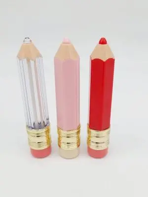 LipGlossPencilAll Keyrings : DIY Pencil Holder Keychain or Just the Pencil Lipgloss Container