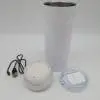Sublimation Blanks : 20oz Glow In The Dark USB Music Tumbler