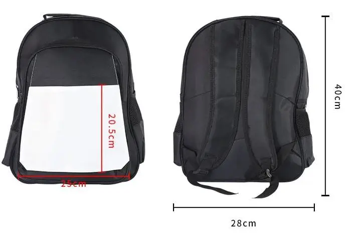 Sublimation Blanks : School Bags