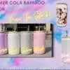 Shimmers_Plain_Ad_ALl Sublimation Blanks : 16oz Shimmer Libbely/Cola Can Glasses with Bamboo Lids