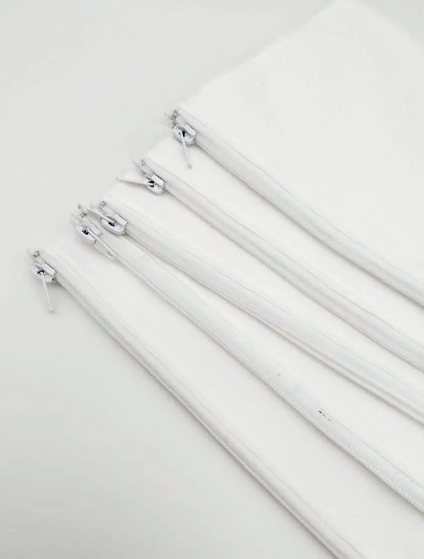 Sublimation Blanks : White & Black Makeup/Pencil Bags
