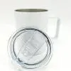 Sublimation Blanks : 12oz Gin/Coffee /22oz Fatty Clear Slider Replacement Tumbler Lids