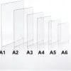 AcrylicSheetsizing Laser Acrylic Blanks : CLEAR A6, A5, A4, A3, A2, A1 Sheets (1.5mm, 2mm, 3mm & 5mm)