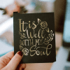 Adhesive Vinyl : 12 by 12 inch Permanent Textured