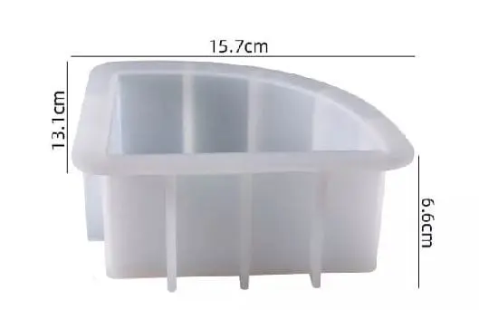 Epoxy & Resin : Curved Silicone Bookend Mould