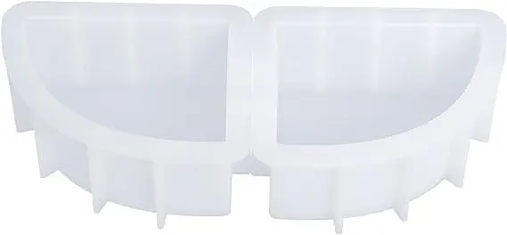 Epoxy & Resin : Curved Silicone Bookend Mould