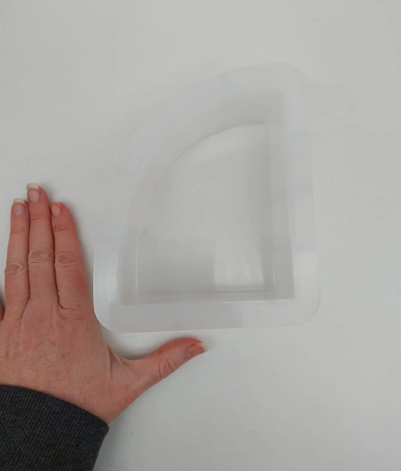 Epoxy & Resin : Curved Silicone Bookend Mould