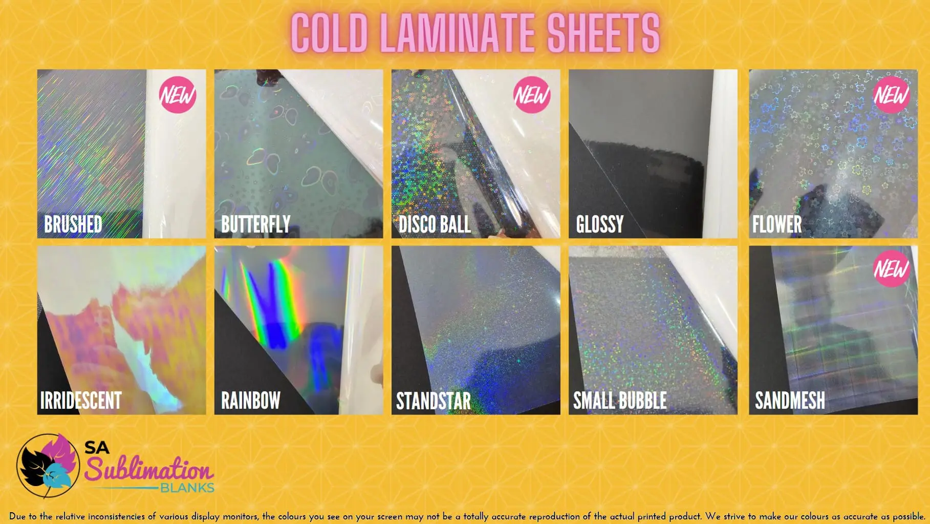 COLD LAMINATE SHEETS Arts & Crafts : A4 Cold Lamination Film (Packs of 5)