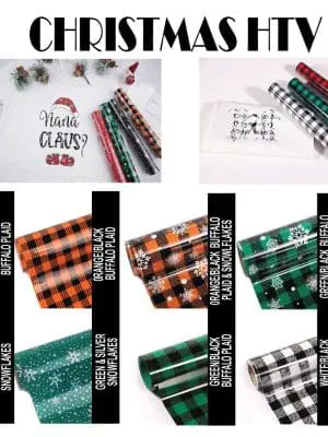 HTV Christmas Theme & Buffalo Plaid