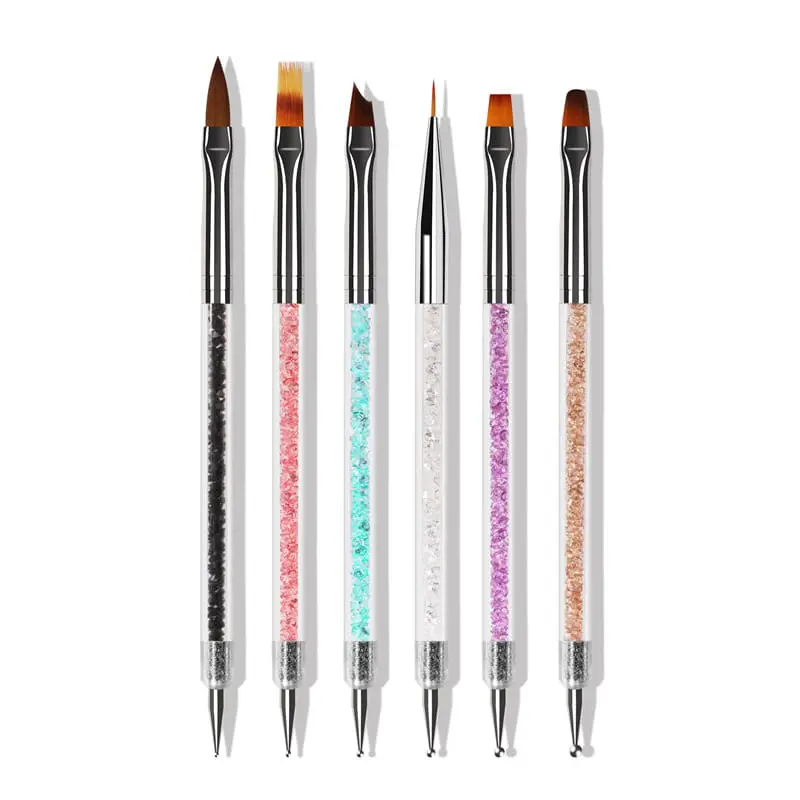 6Pcs Double Head Brush & Dotting Set