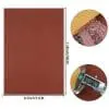 Faux Leather : 6 Piece Rose Gold Chunky Glitter & Leopard Litchi Set (FL42)