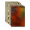 FL43_c Faux Leather : 6 Piece Gold Snake Skin Deluxe (FL43)