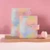 1 Tie Dye Unicorn Binders : Tie Dye Binders