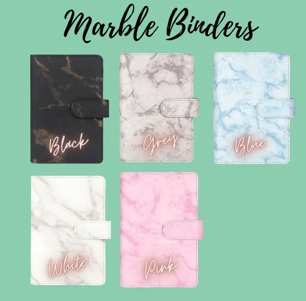 MarbleBindersMainPic Binders : Marble Binders