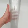 24oz Acrylic Glow in the dark pre-drilled hole for snow globe
