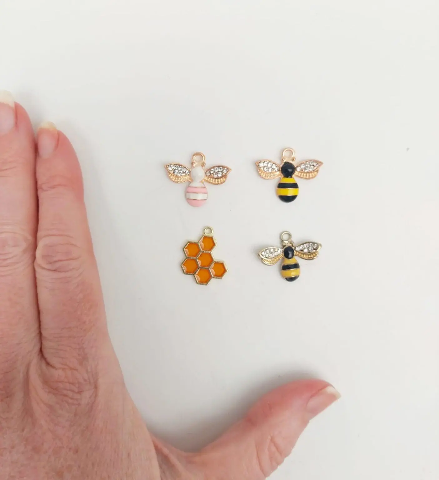 Beecharm2 Keychain Accessories : Bee Charms