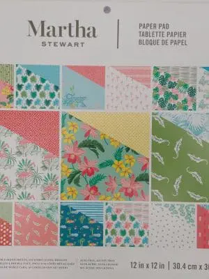 MS_1 Printed Cardstock Books : Martha Stewart Jungle Theme