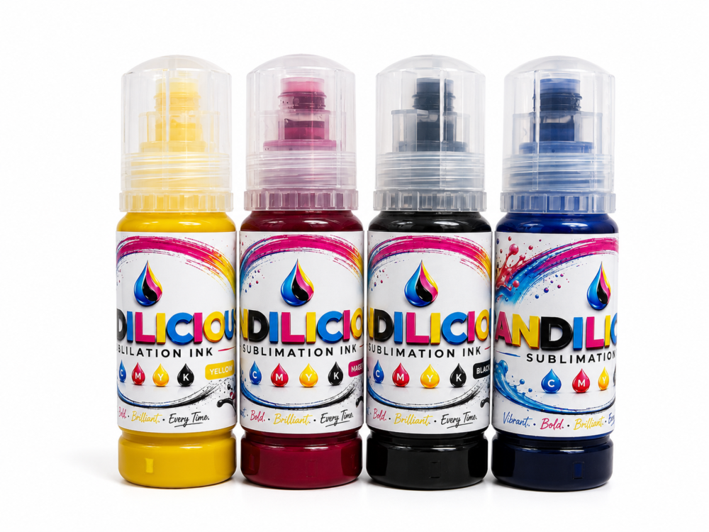 Sublimation Blanks : Candilicious Sublimation Ink - Vibrant, Bold, Brilliant Every Time
