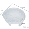 Resin & Epoxy : Bee Honeycomb Silicone Coaster Set