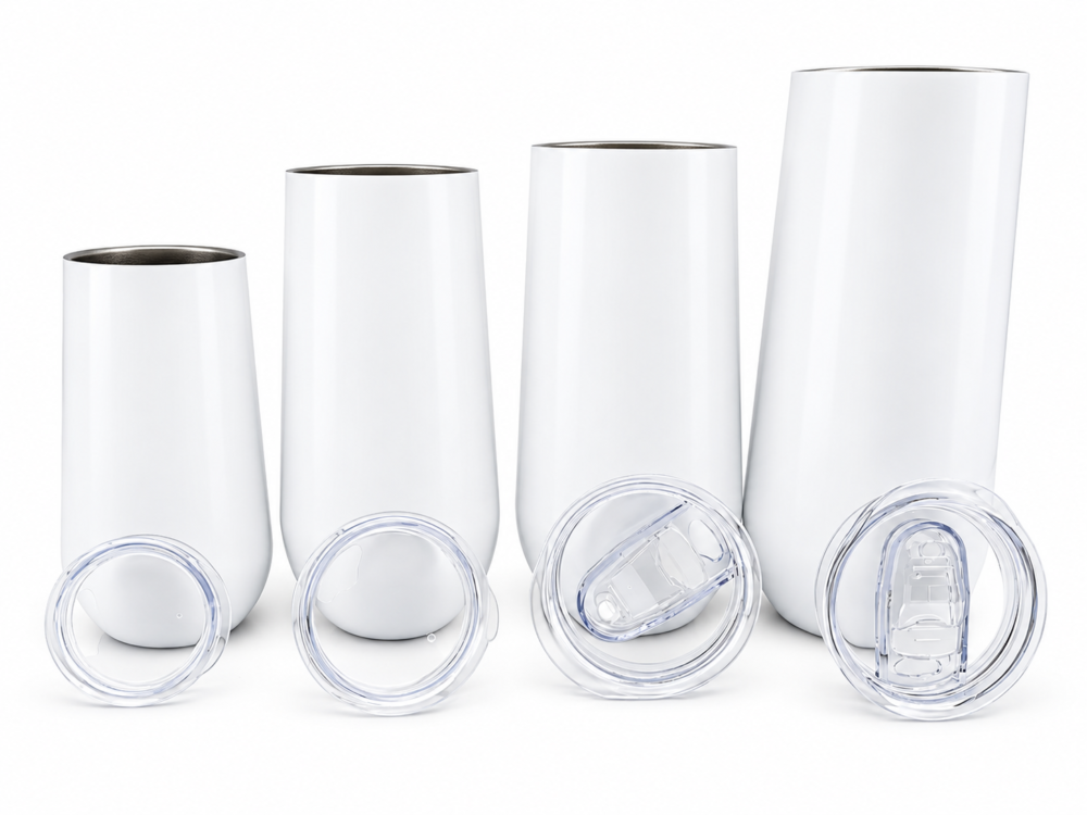 Sublimation Blanks : Champagne Tumblers