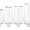 Sublimation Blanks : Champagne Tumblers