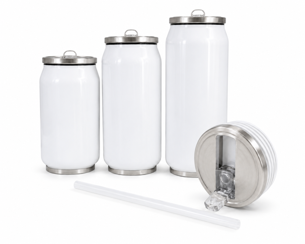 Cola Lid Sublimation Blanks : Cola Can Tumbler (280ml, 380ml & 450ml)