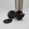 TravelMug Sublimation Blanks : 420ml Travel Tumbler (White & Silver)