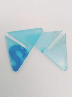 Acrylic Blanks : Acrylic Board Stands (Feet) Set