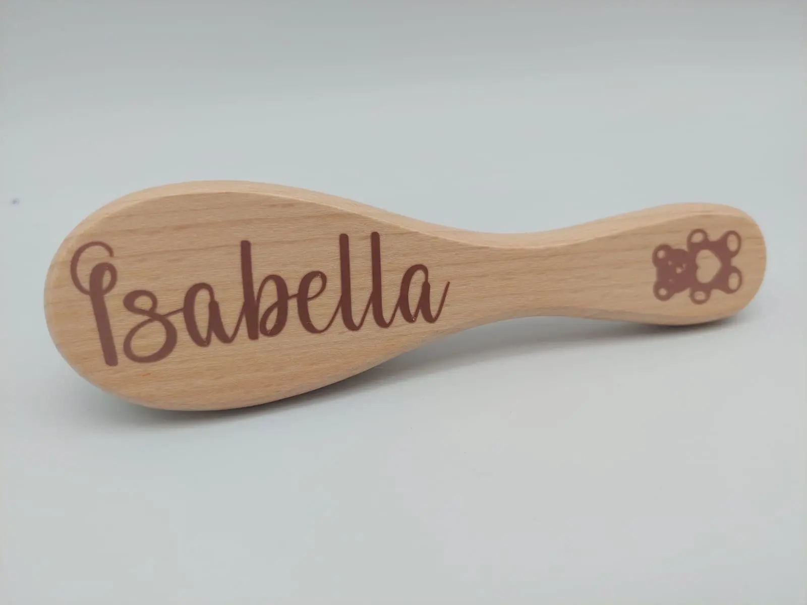 BabyBrush2 Baby Blanks : Baby Hair Beech Wood Brush