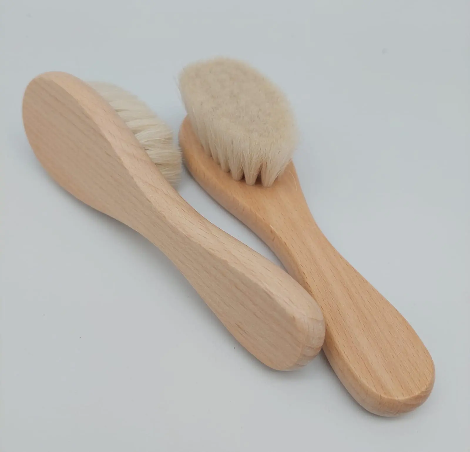 Babybrush4 Baby Blanks : Baby Hair Beech Wood Brush
