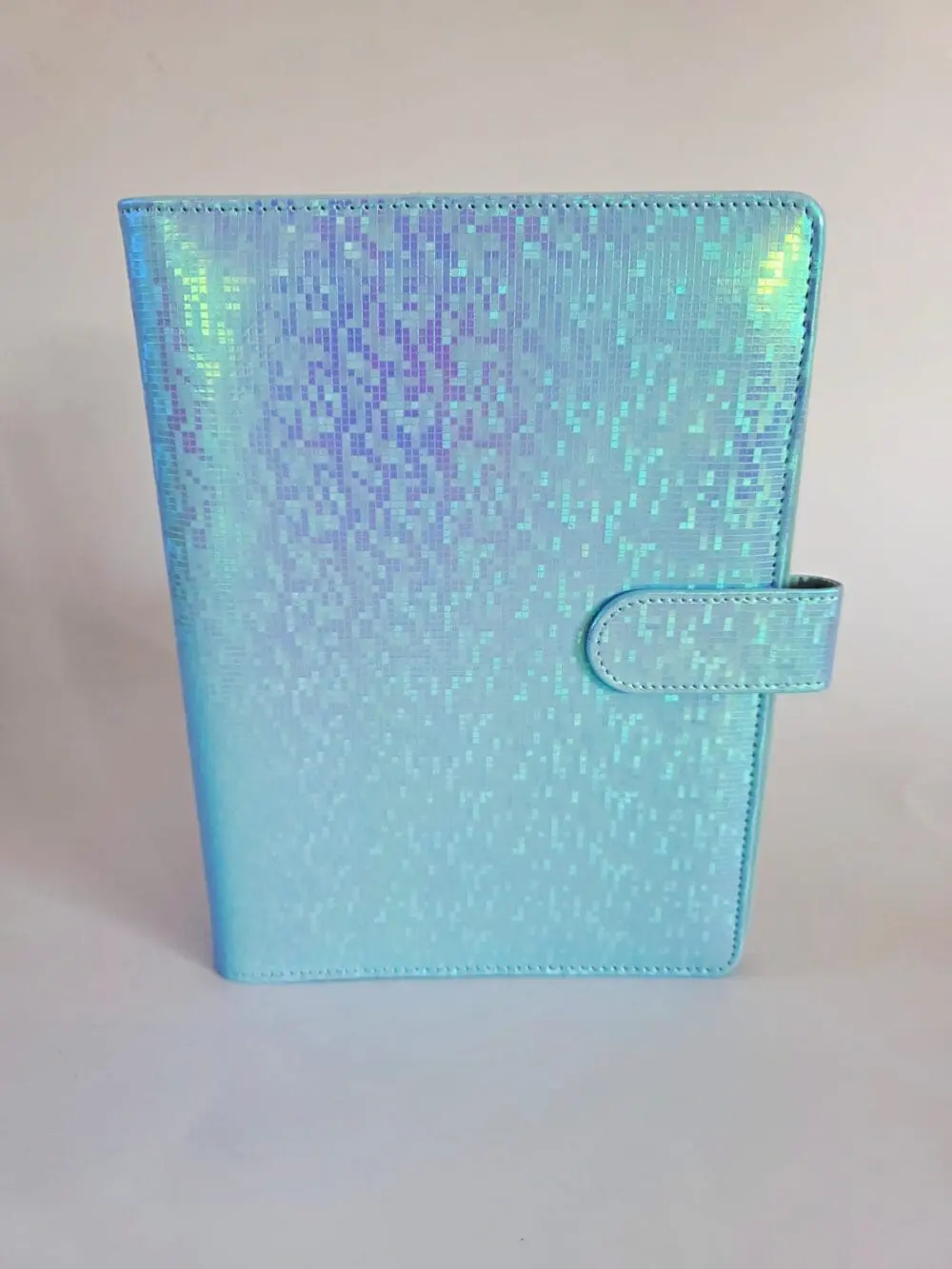 Irr_blueFRONT2 Budget Binders : A5 Iridescent Budget Binders