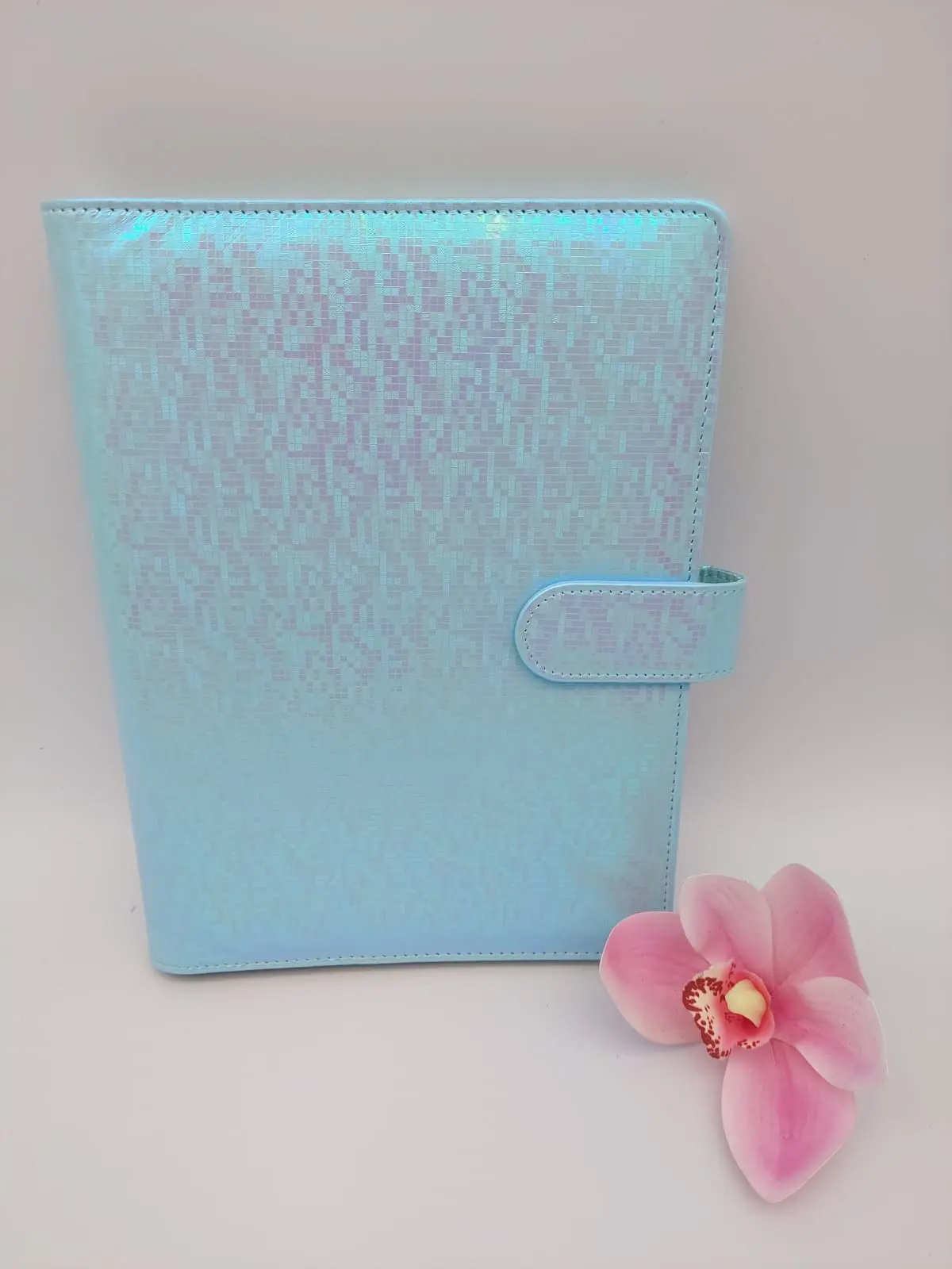 IrridesentBinder_BabyBlue23 Budget Binders : A5 Iridescent Budget Binders