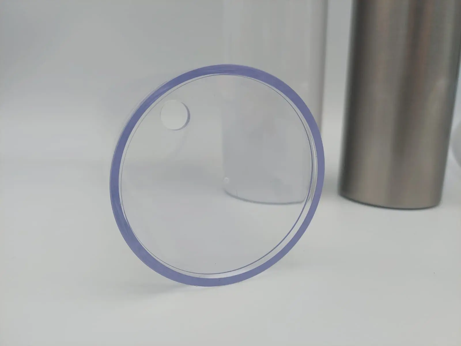 Sublimation Blanks : 20oz Steel Straight Sublimation Storyboard Snowglobe Tumbler with pre-drilled hole