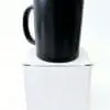 Sublimation Blanks : 11oz Black Magic Mugs, Glossy or Matte + white box (TTX)