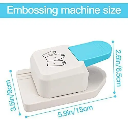 3TagPunch3 Arts & Crafts : 3 In 1 Tab Punch (Curved)