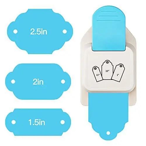 3TagPunch5 Arts & Crafts : 3 In 1 Tab Punch (Curved)