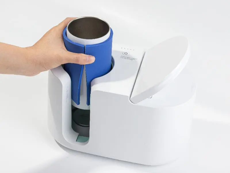BlueSiliconewrap3 Sublimation Blanks : Silicone Wraps for Mugs/Tumblers