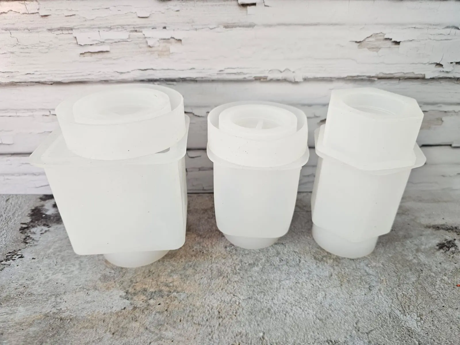 Bottlemould Resin & Epoxy : Set of 3 Silicone Bottle Moulds for Epoxy Resin Art