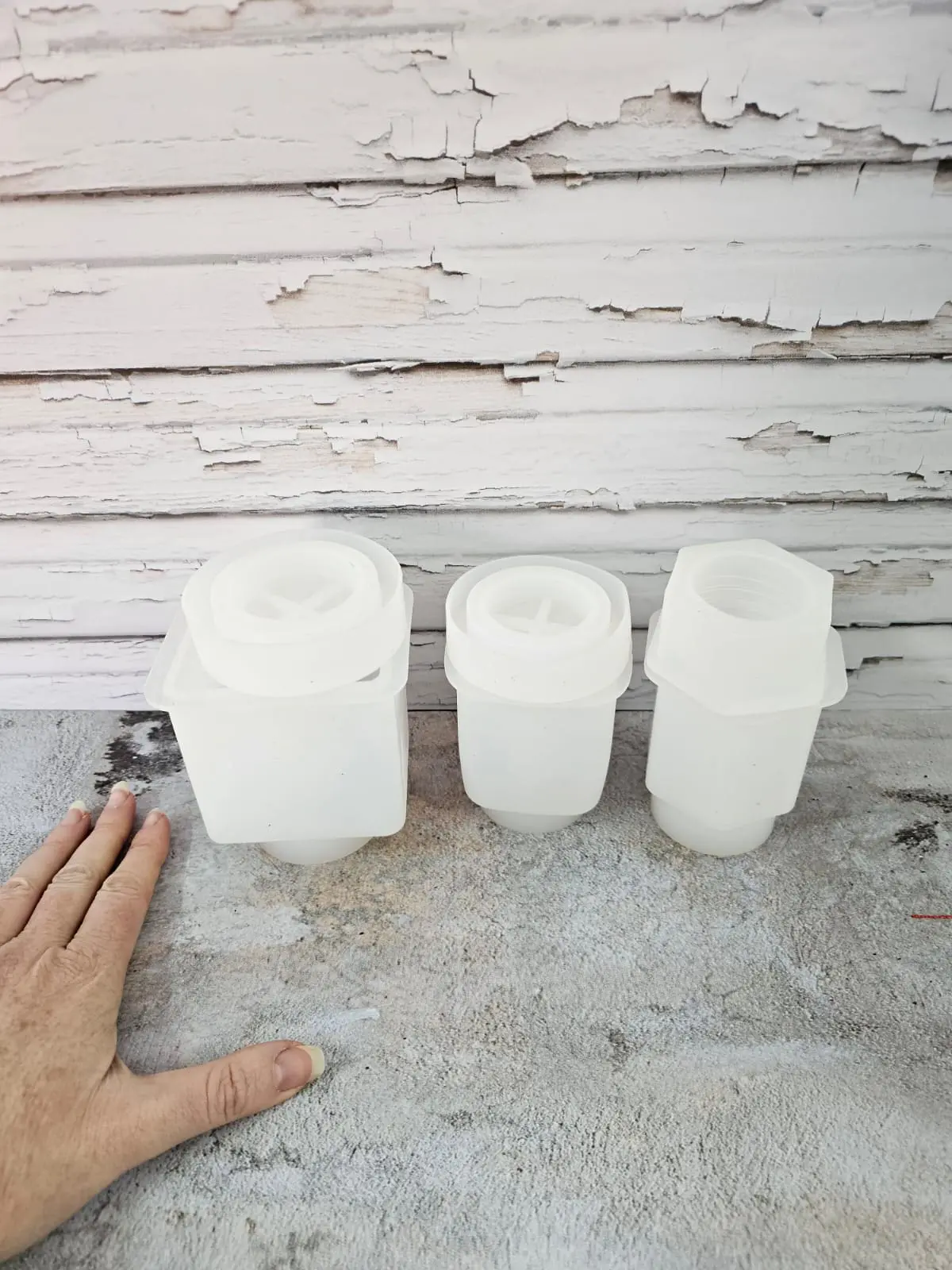Bottlemould5 Resin & Epoxy : Set of 3 Silicone Bottle Moulds for Epoxy Resin Art