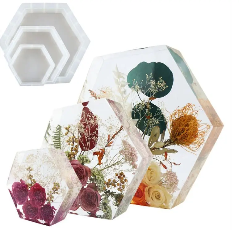 HexagonMoulds3 Resin & Epoxy : Hexagon Moulds