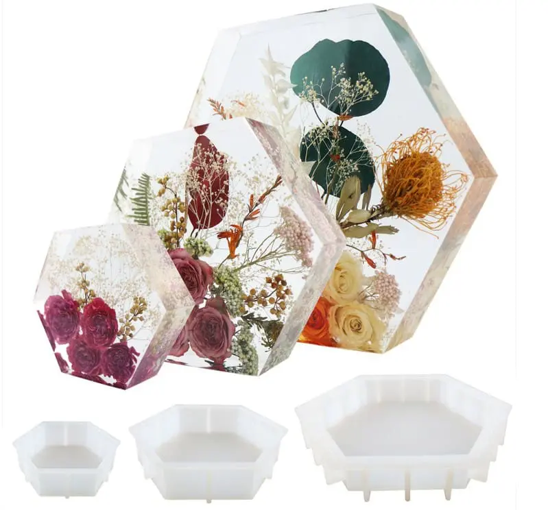 HexagonMoulds4 Resin & Epoxy : Hexagon Moulds